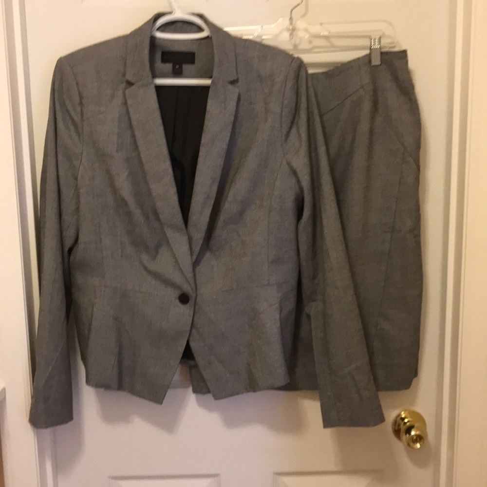 Grey Worthington skirt suit size 14